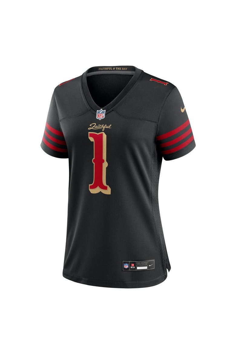 Women's Nike Ricky Pearsall Black San Francisco 49ers Rivalries Collection Game Jersey, Alternate, color, Black