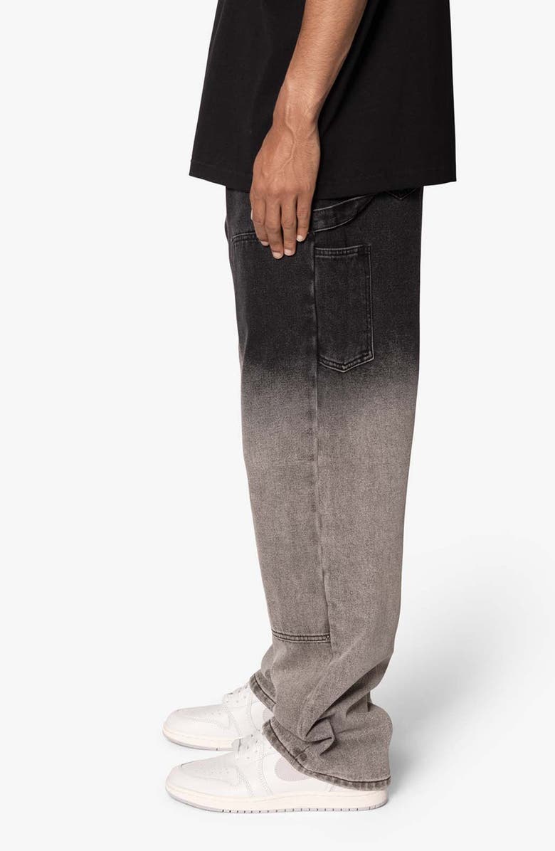 mnml Gradient Nonstretch Ultra Baggy Carpenter Jeans, Alternate, color, 