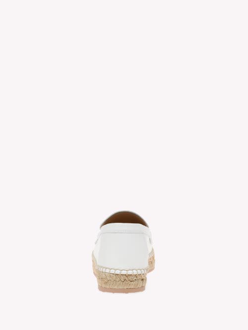 Gianvito Rossi Woven Raffia Espadrilles In White