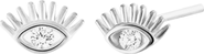 Spero London Eye Stud Earrings Sterling Silver