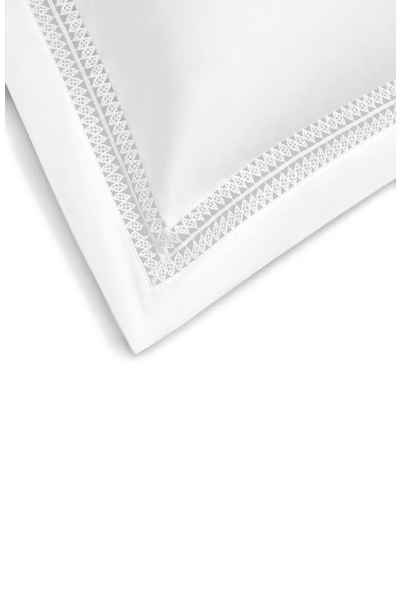 Sevigny pillowcase, Alternate, color, White