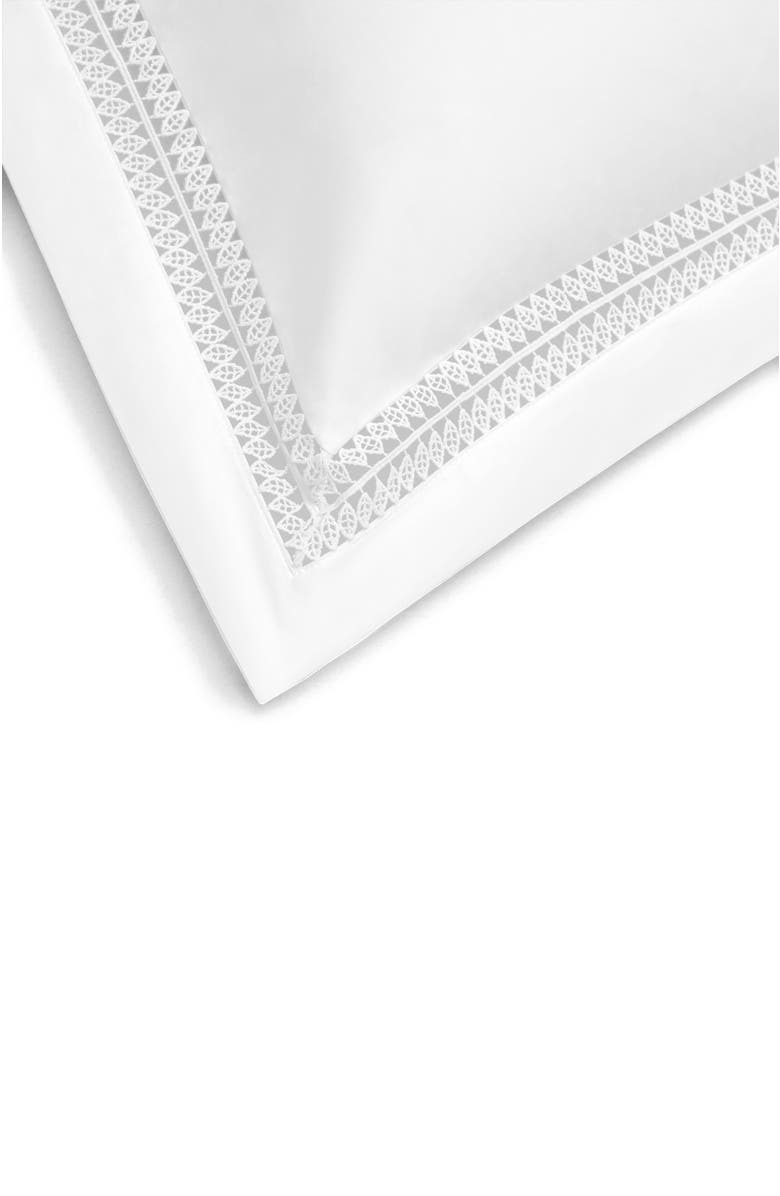 Togas Sevigny pillowcase, Alternate, color, White