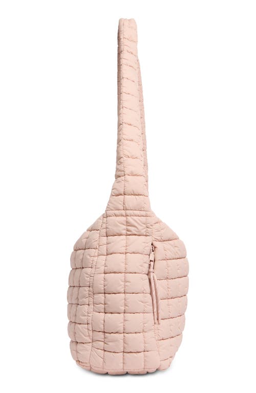 Urban Expressions Handbags Columbia Square Quilt Shoulder Bag In Rose