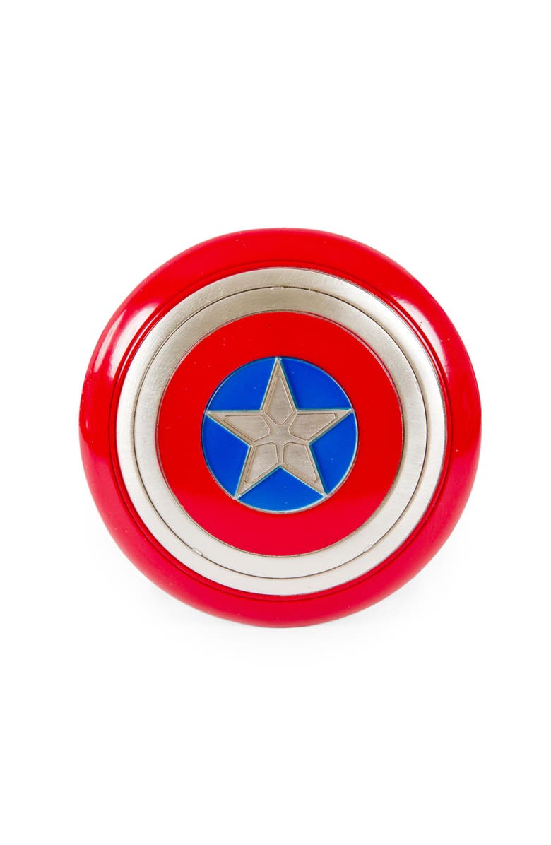 Toynk Marvel Studios Captain America 4-Inch Shield Prop Replica, Main, color, Red