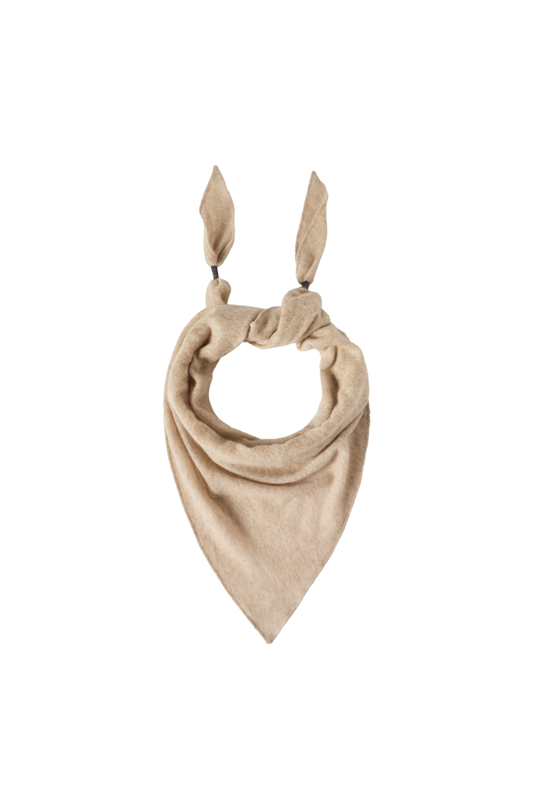 Cashmere scarf with shiny details, Alternate, color, Beige