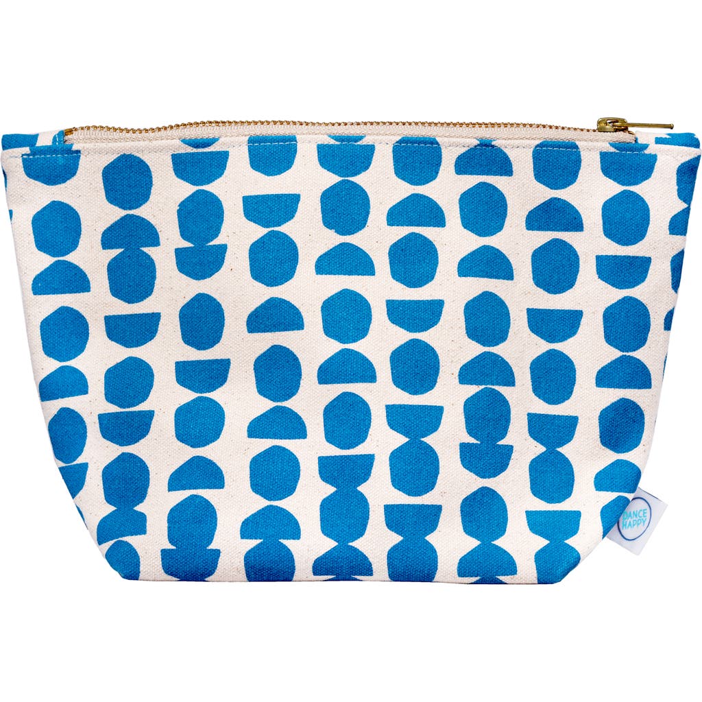 Dance Happy Artemis Cosmetic Bag In Azure