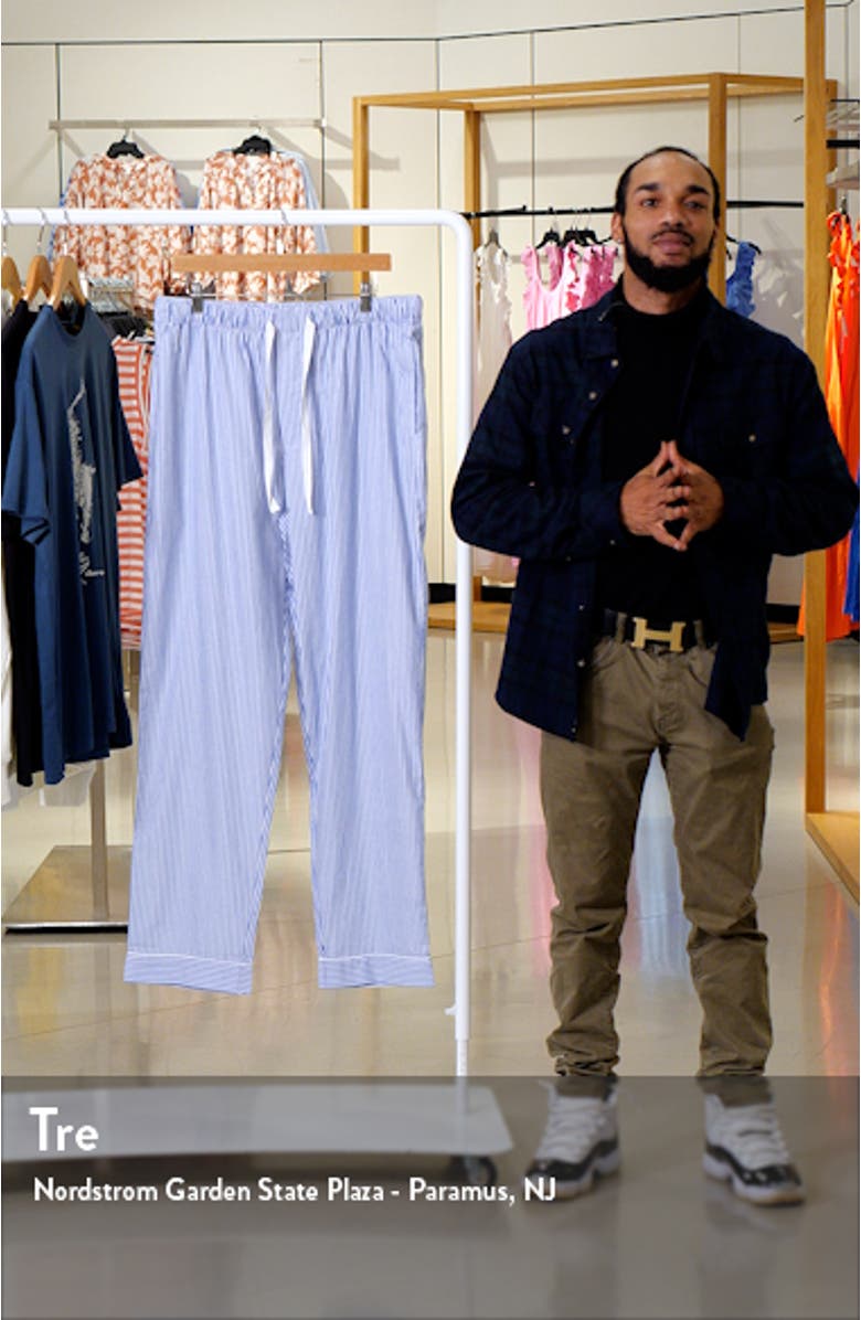 Stripe Seersucker Pajama Pants, sales video thumbnail