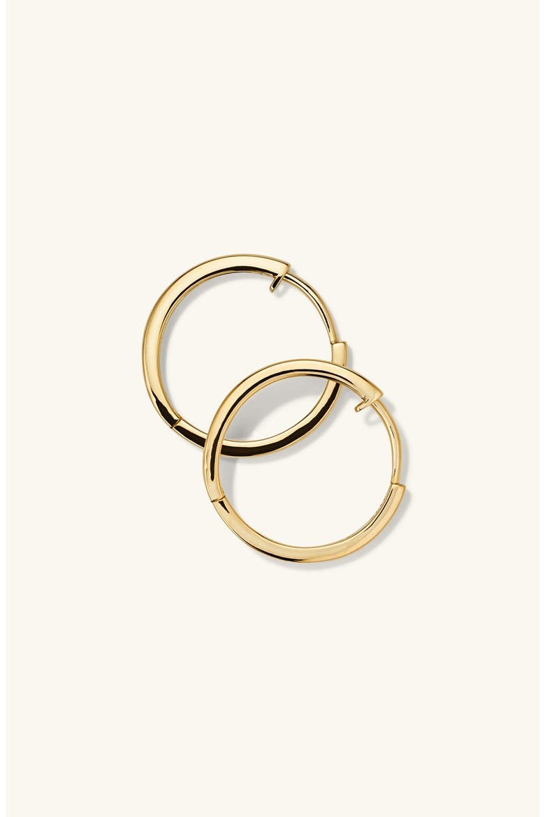 Easy Hoops, Alternate, color, Yellow Gold