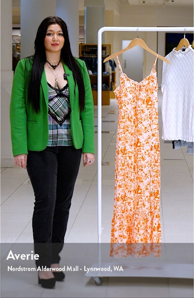 Cinch Front Maxi Slipdress, sales video thumbnail