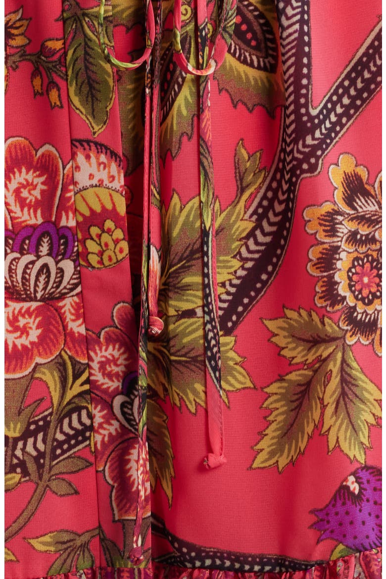 Destiny Floral Print Dress, Alternate, color, POPPY MULTI