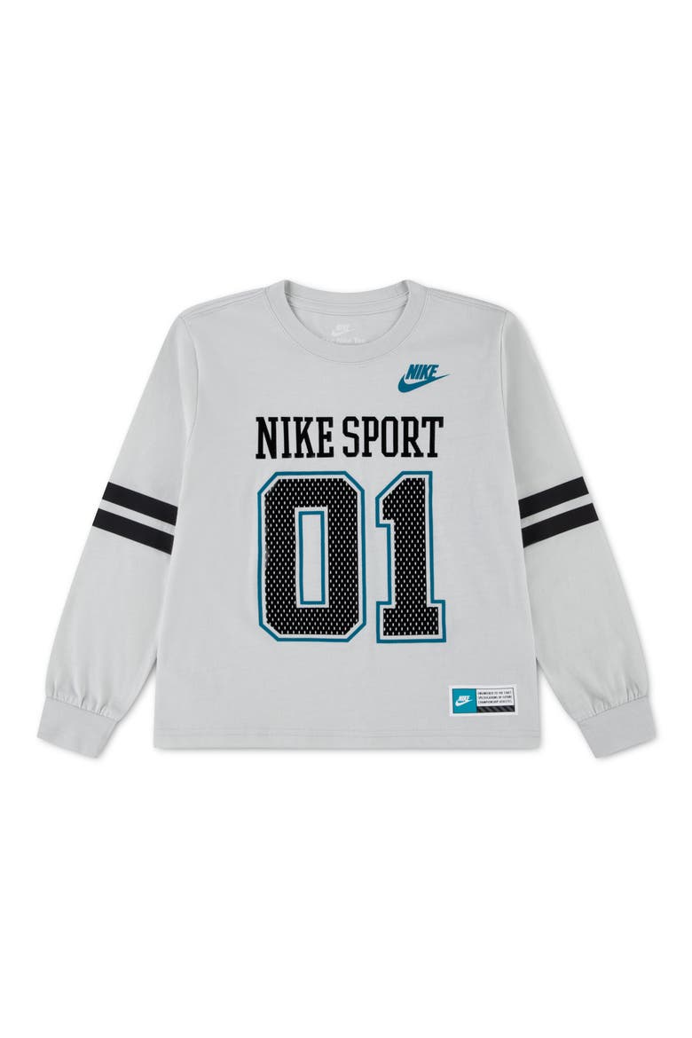 Kids' Halftime Long Sleeve T-Shirt, Main, color, PHOTON