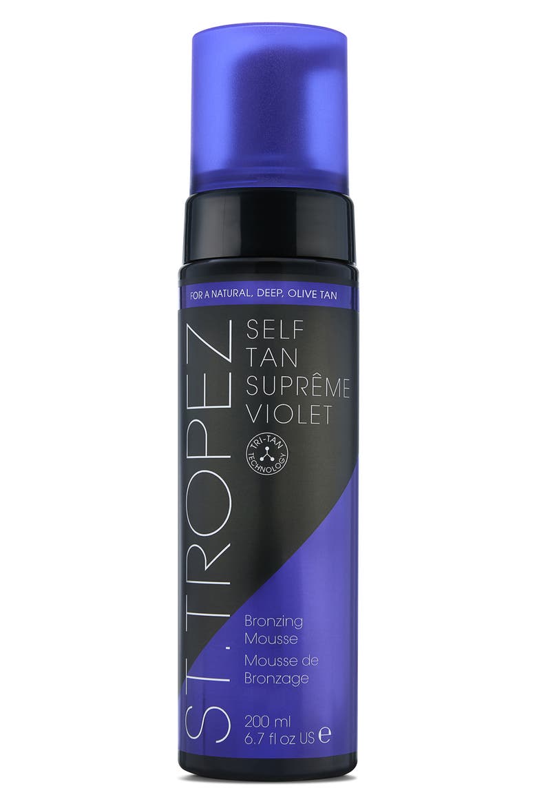 Self Tan Suprême Violet Bronzing Mousse, Main, color, NO COLOR