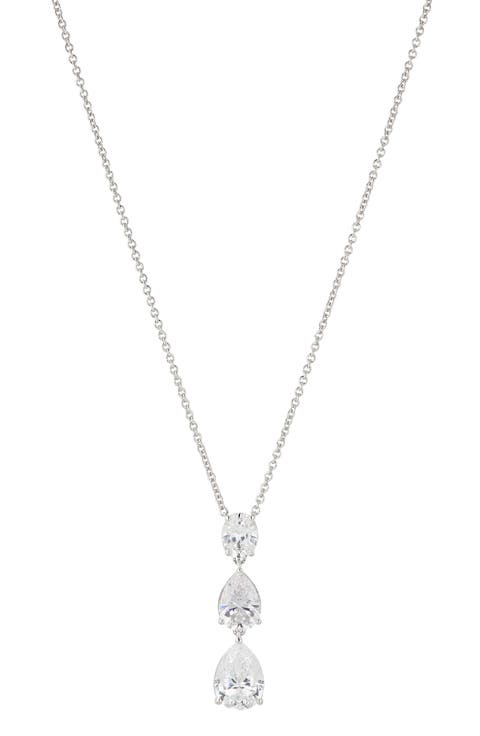 Chiara Cubic Zirconia Y-Necklace