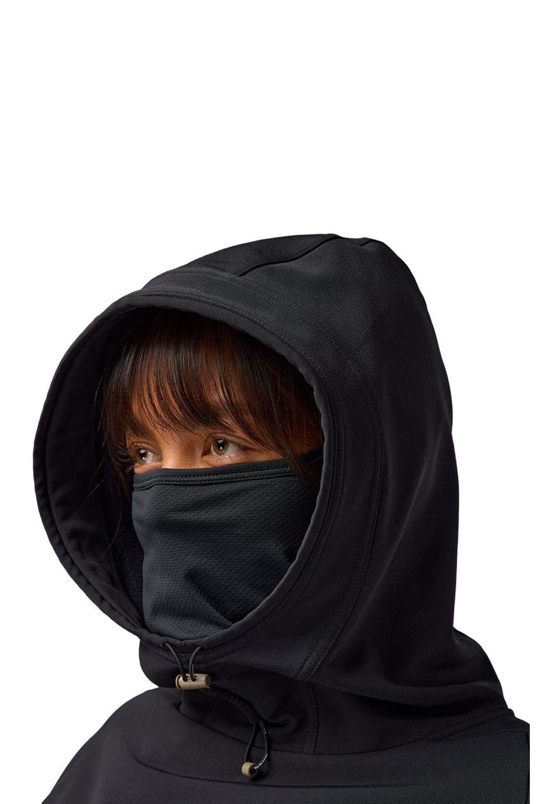 Destination Softshell Fleece Hoodie - Women's, Alternate, color, Black