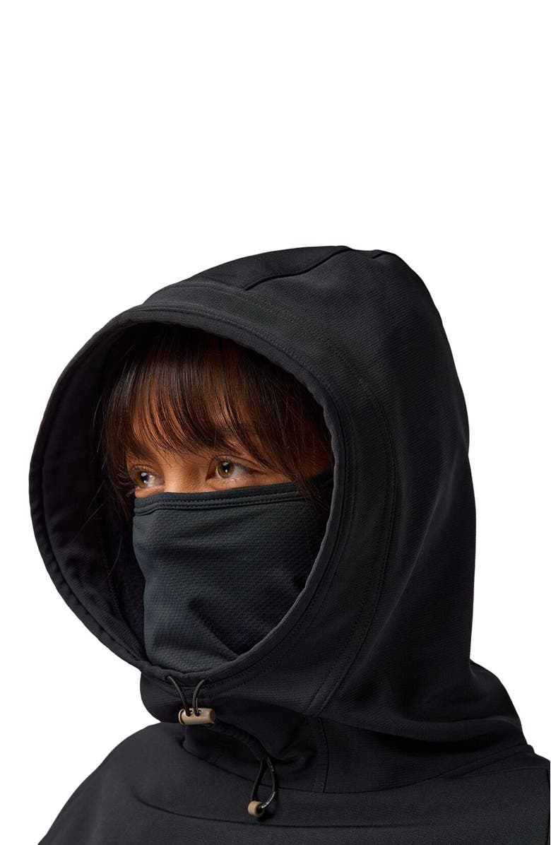 Backcountry Destination Softshell Fleece Hoodie - Women's, Alternate, color, Black