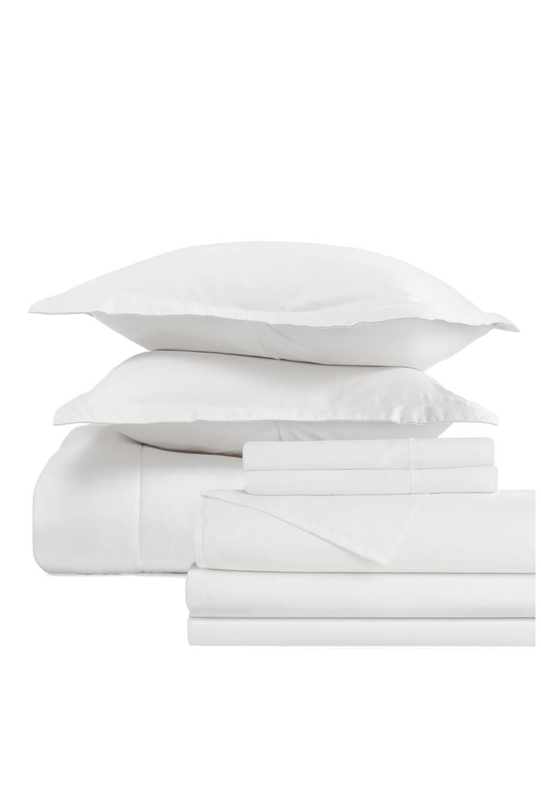 Premium Comforter & Sheet Bed In A Bag Set, Main, color, WHITE