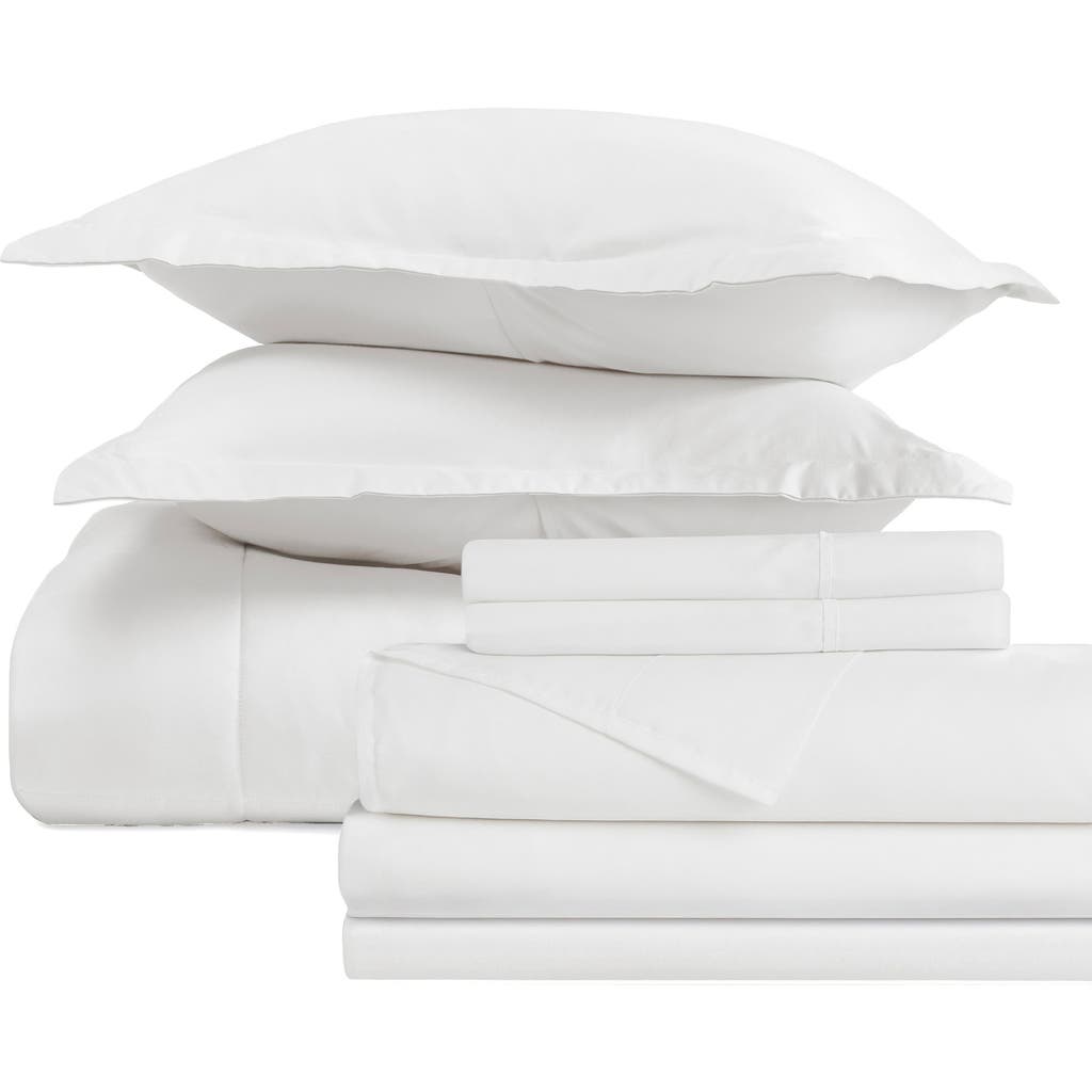 Ienjoy Home Premium Comforter & Sheet Bed In A Bag Set In White