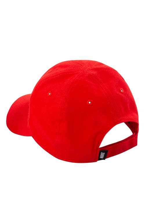 Nike Futura Curve Brim Baseball Cap In Red