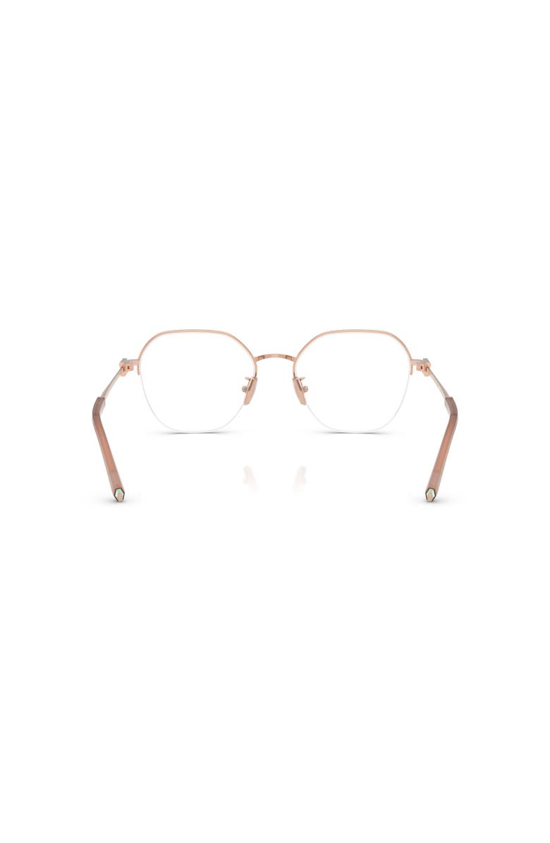 Tiffany & Co. 53mm Round optical glasses, Alternate, color, Pink