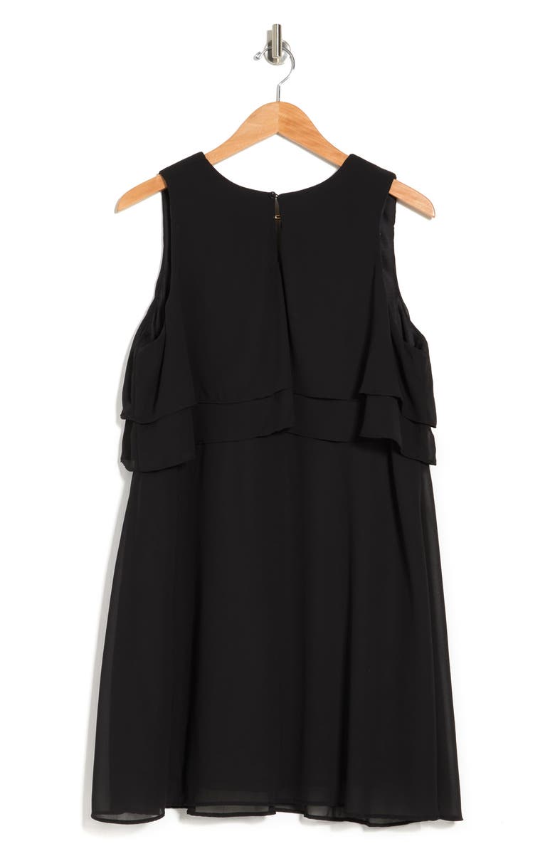 TASH AND SOPHIE Popover Chiffon Dress, Alternate, color, 