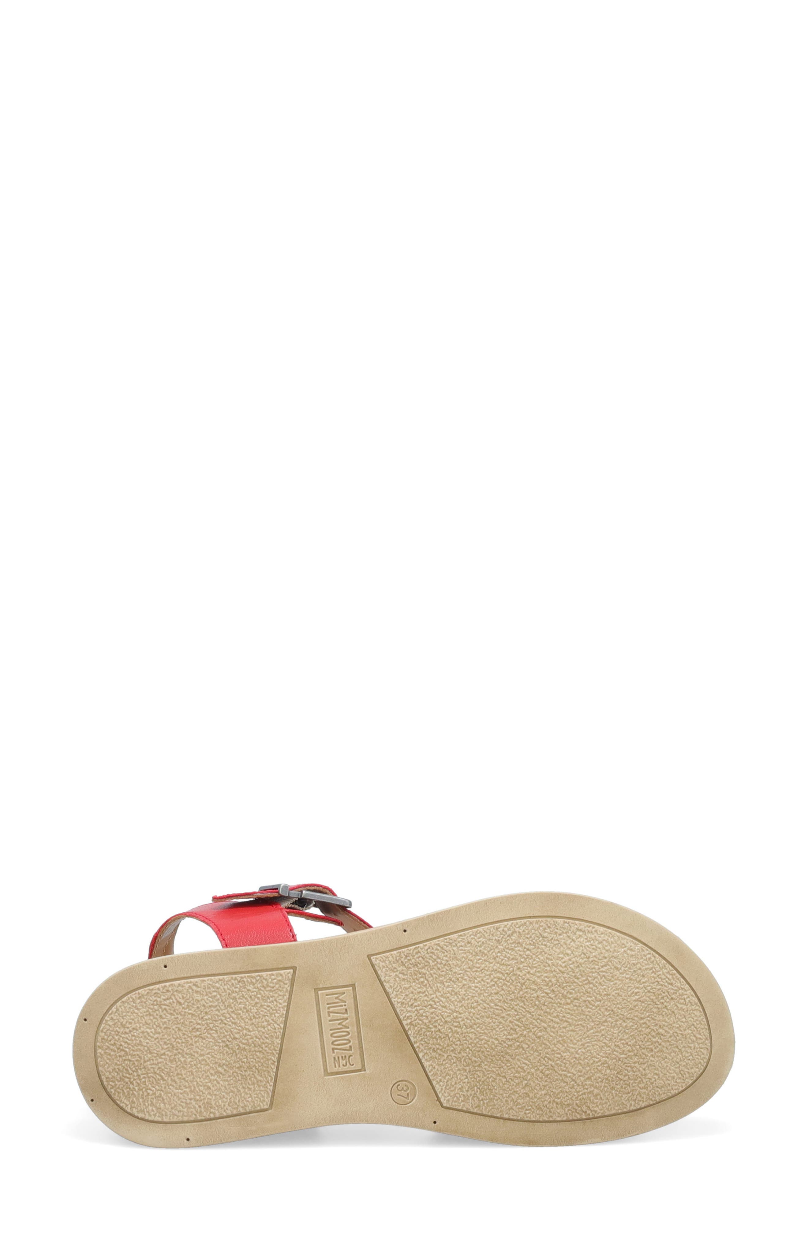 Cayne Sandal, Alternate, color, RED