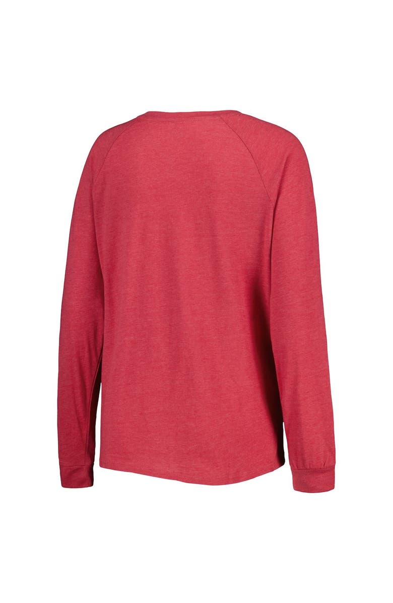 CONCEPTS SPORT Women's Concepts Sport Cardinal/Gray USC Trojans Raglan Long Sleeve T-Shirt & Shorts Sleep Set, Alternate, color, 