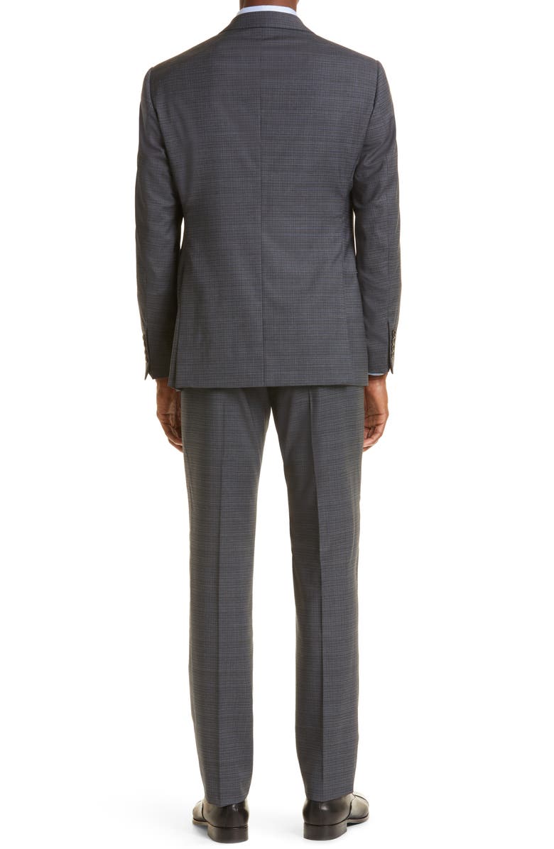 Emporio Armani G-Line Stretch Virgin Wool Suit, Alternate, color,