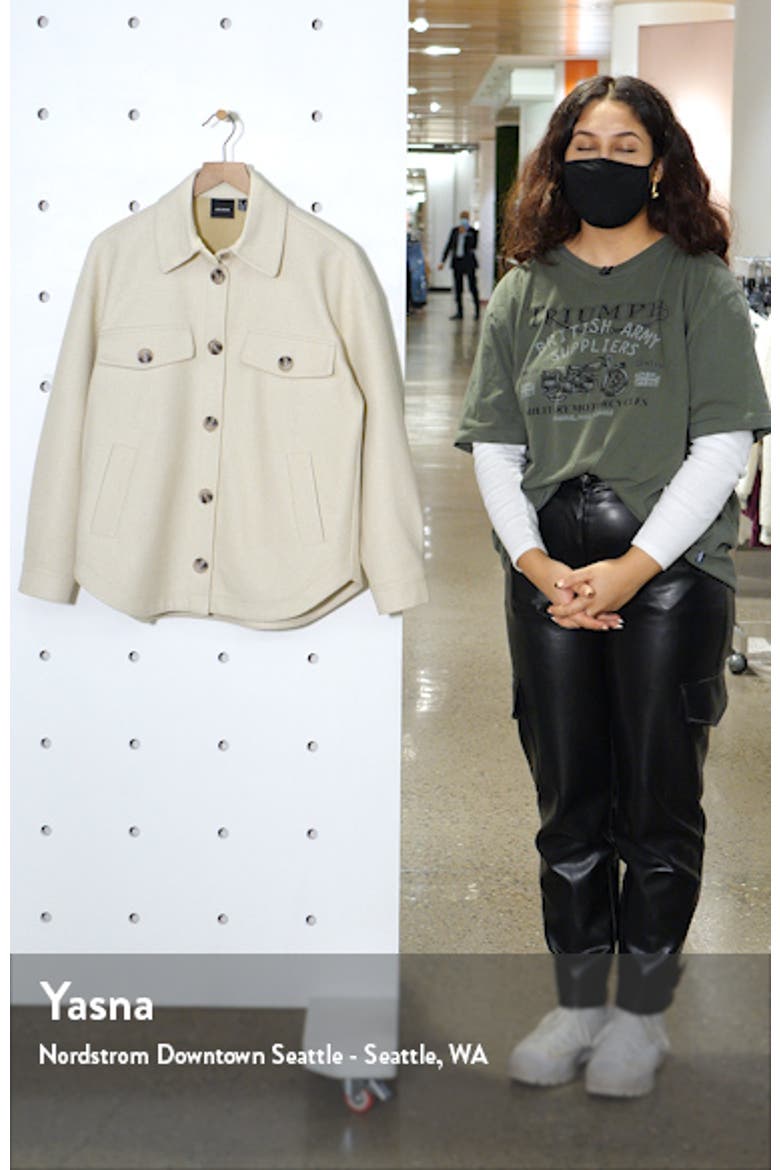Neally Fleece Shirt Jacket video