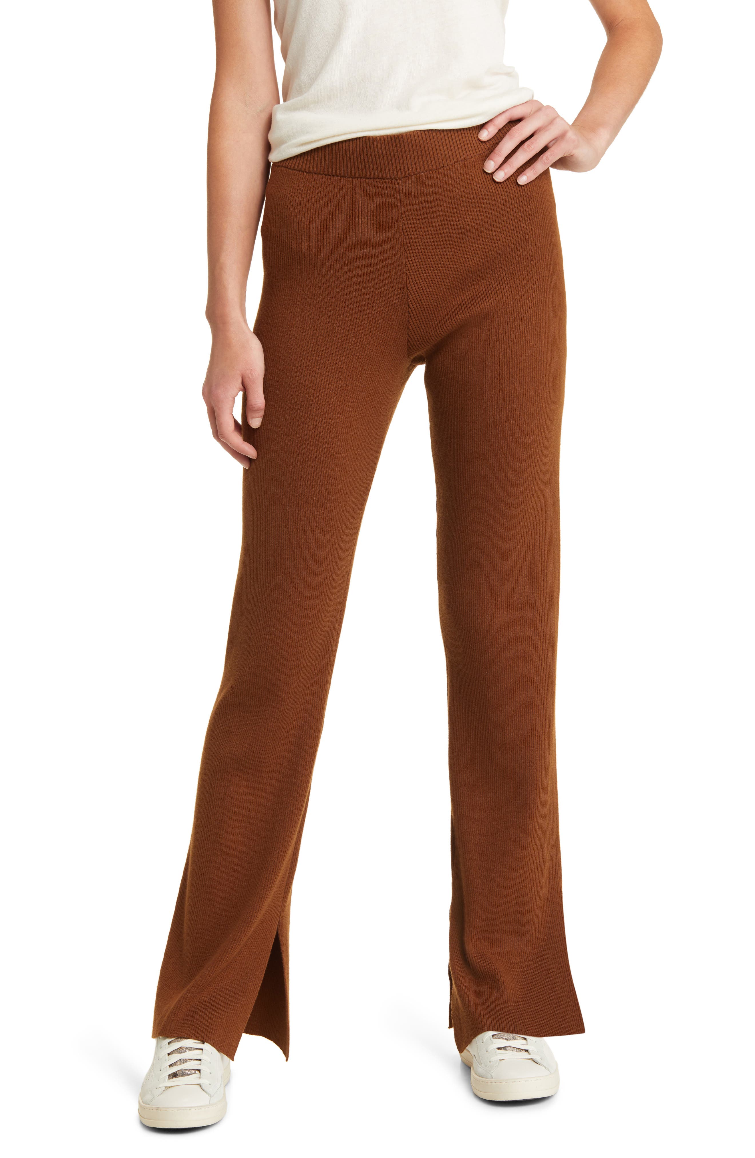 Rails Jules Rib Cotton Blend Knit Pants