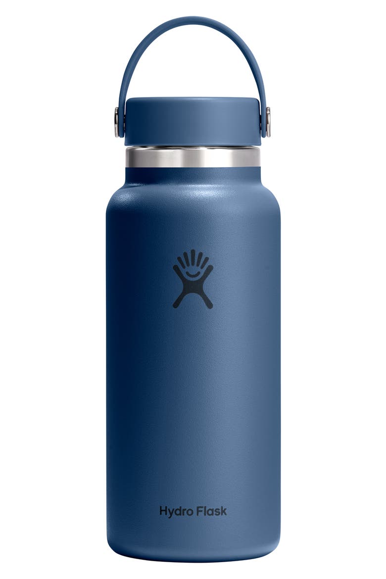32-Ounce Wide Flex Cap Bottle, Main, color, HARBOR BLUE