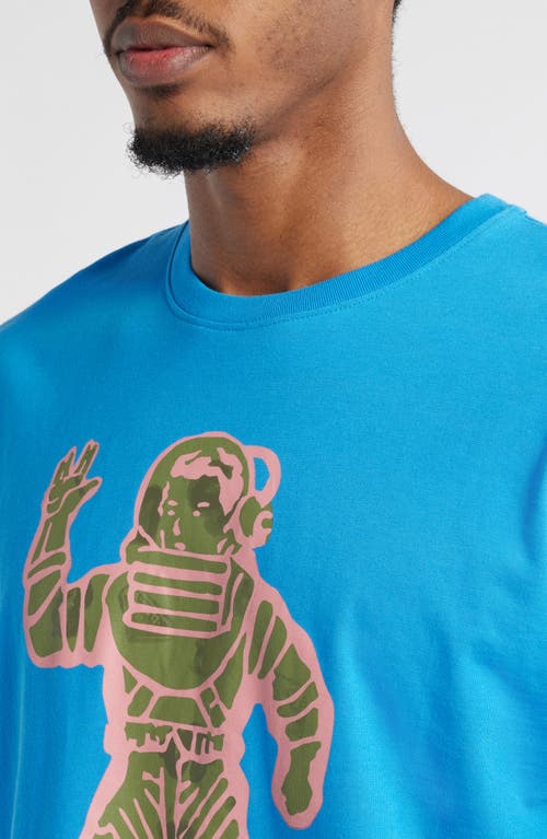Billionaire Boys Club Astronaut Diamond Dollar Cotton Graphic T-shirt In Blue