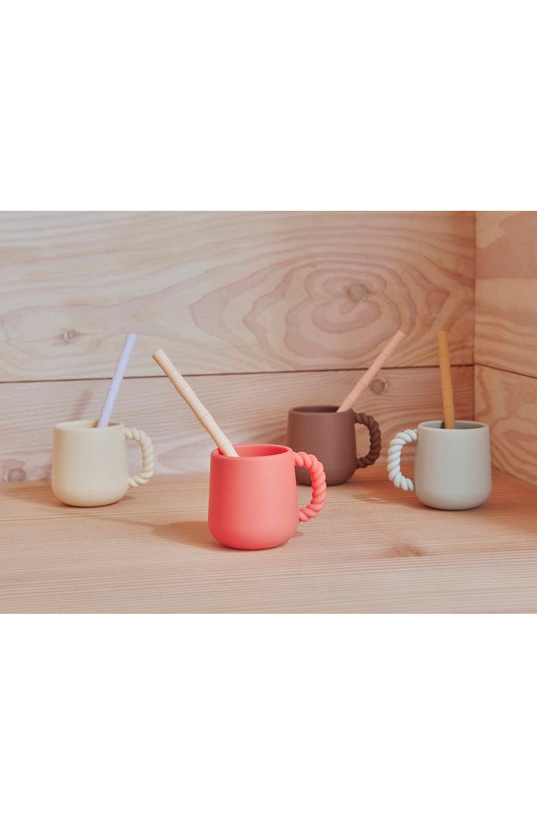 OYOY Mellow Cup - Pack of 2, Alternate, color, Choko / Pale Mint