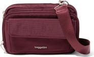 baggallini Modern Double Zip Crossbody Bag
