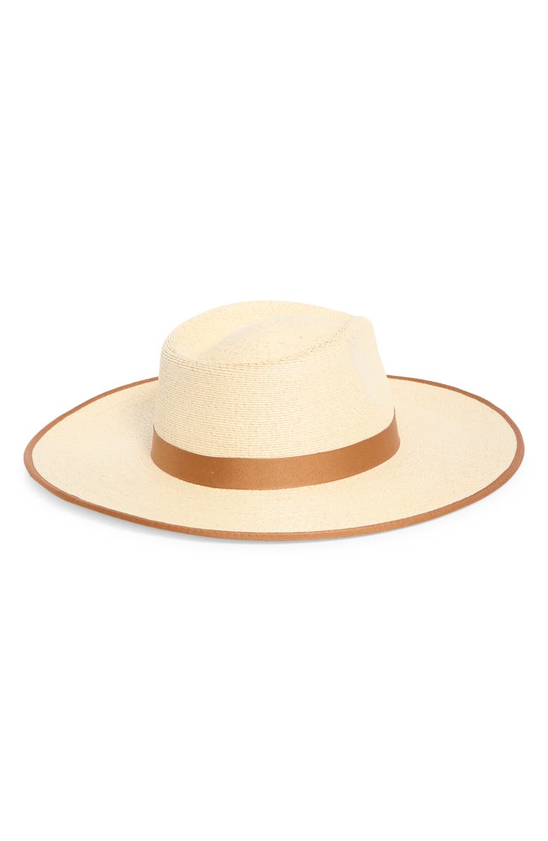 Brixton Jo Straw Rancher Hat, Alternate, color, Natural