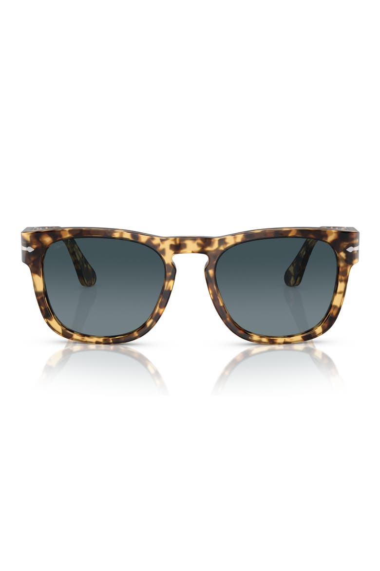 Elio 54mm Polarized Square Sunglasses, Main, color, BROWN/ TORTOISE BEIGE / BLUE