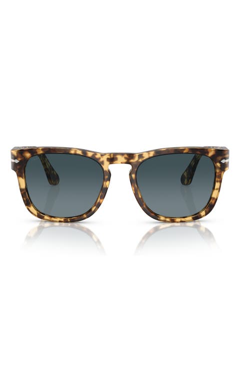 Elio 54mm Polarized Square Sunglasses