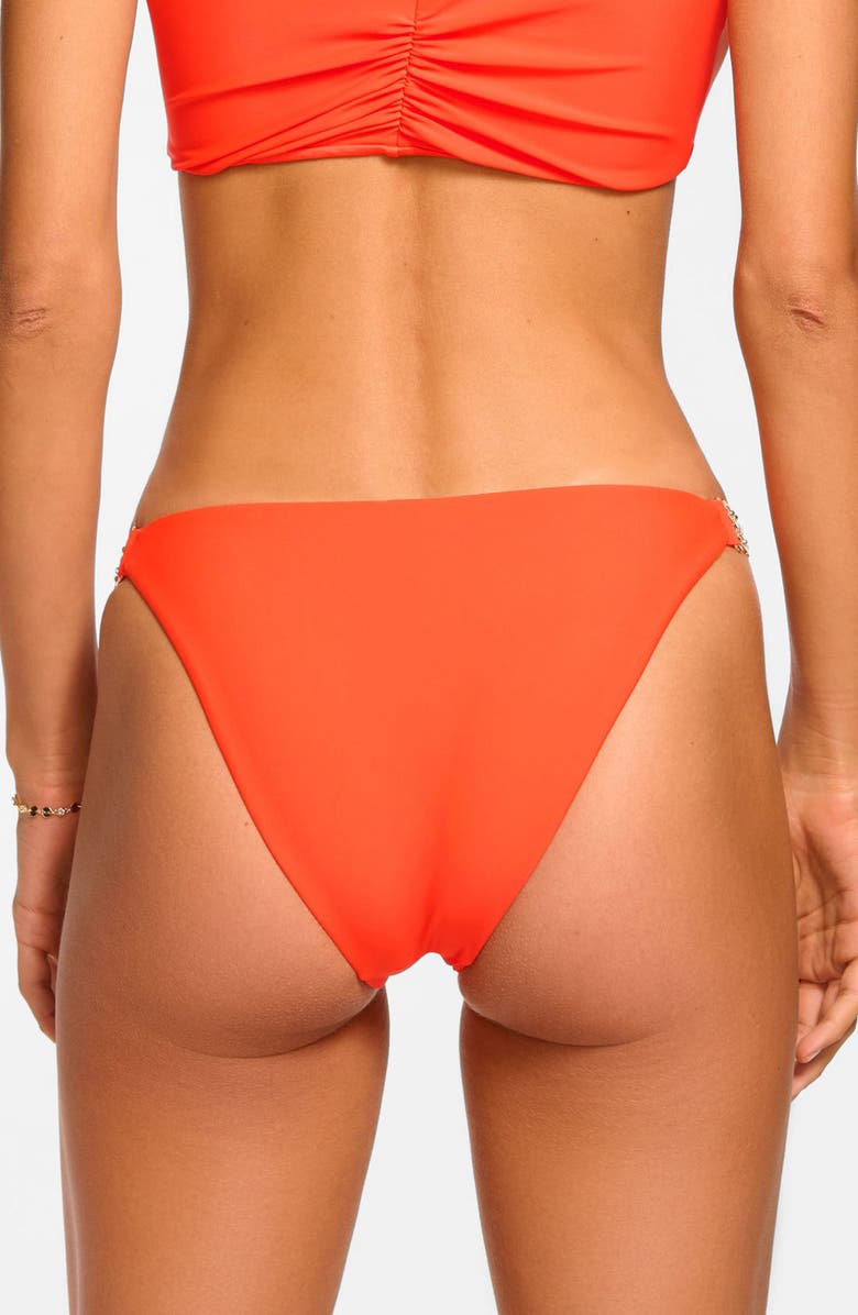 Ramy Brook Andrea Bikini Bottoms, Alternate, color, Vivid Orange