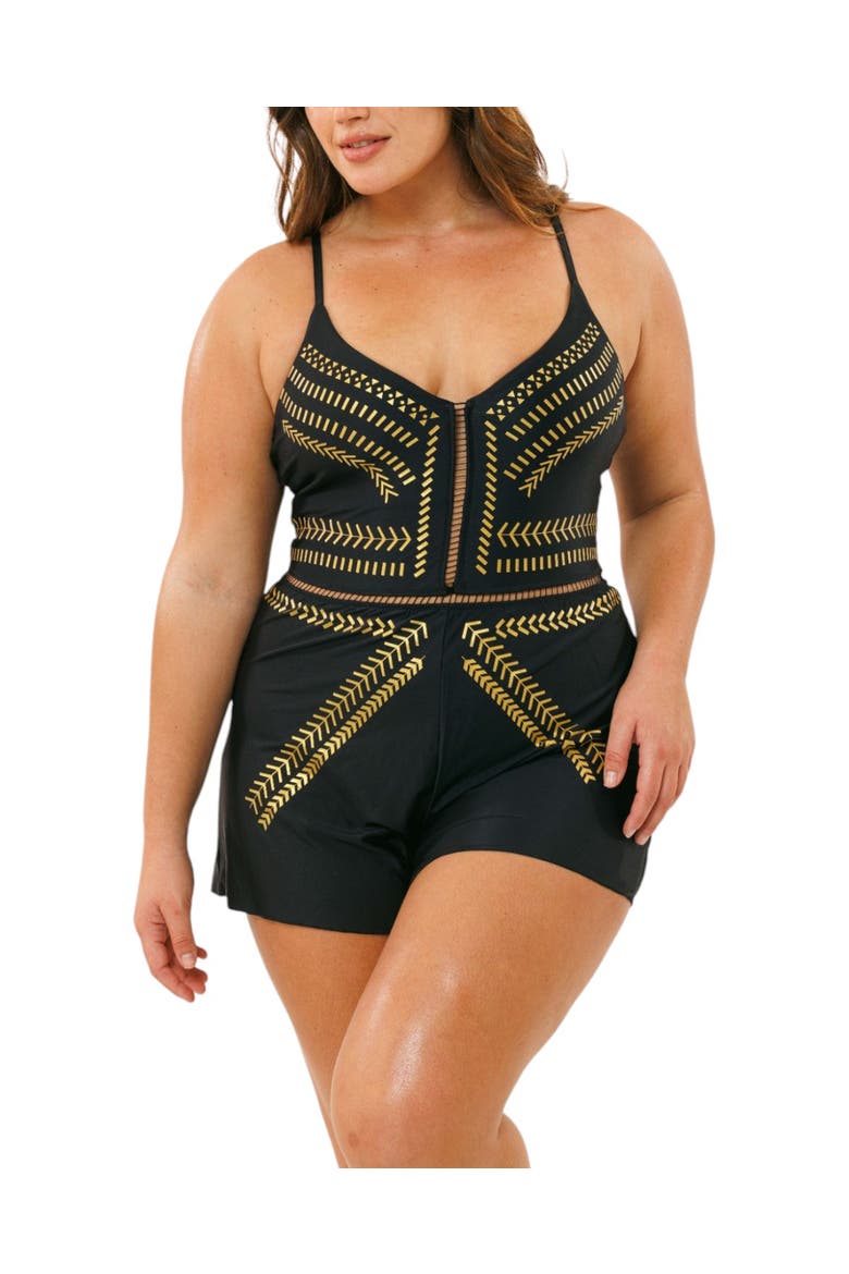 Onepiece Overall, Alternate, color, Black Gold