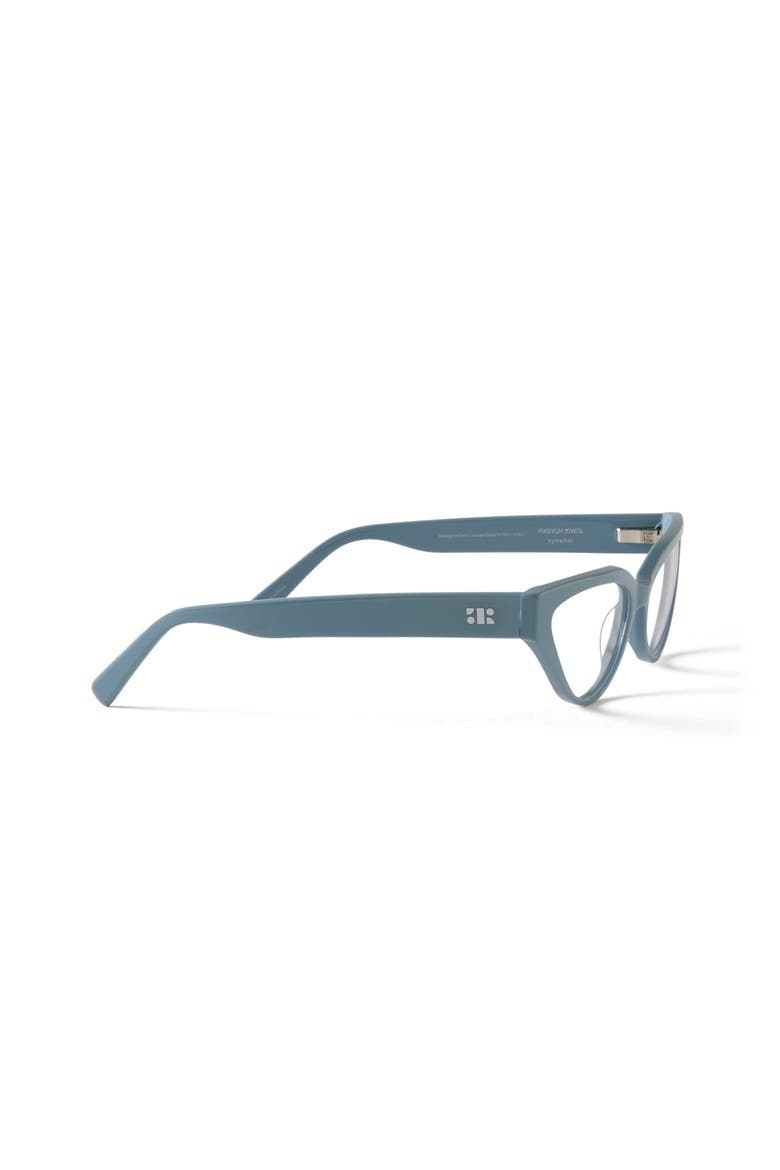 Nikki Reading Glasses, Alternate, color, Stone Blue