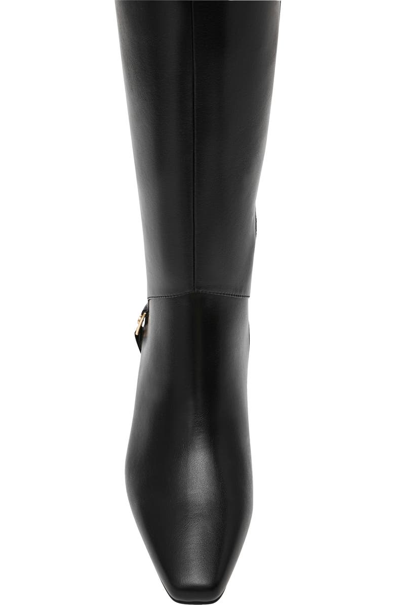 Anne Klein Iverson Knee High Boot, Alternate, color, Black Smooth