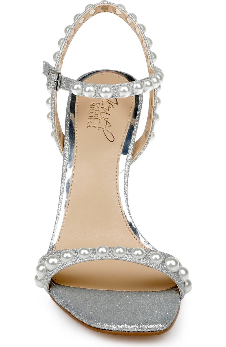 Jewel Badgley Mischka Damaris Ankle Strap Sandal, Alternate, color,