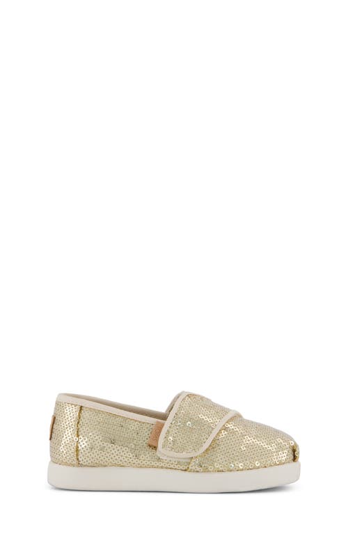 Toms Kids' Alpargata Sneaker In Gold