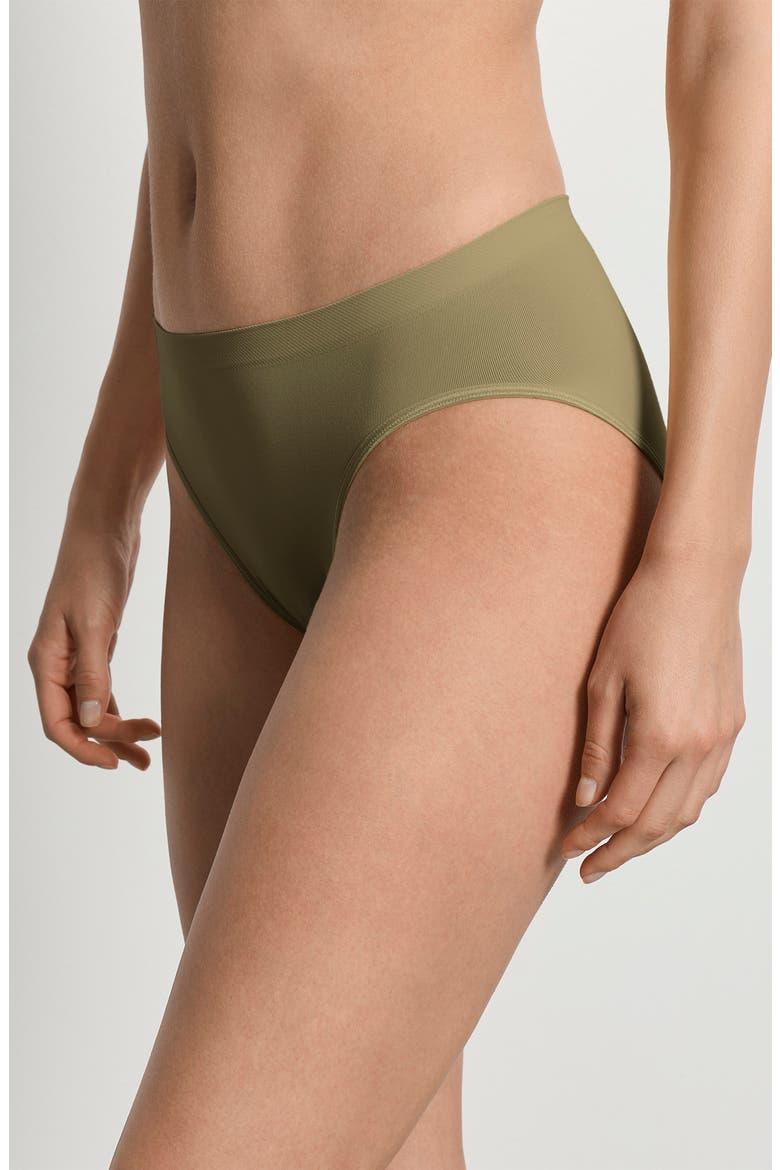 Touch Feeling High Cut Briefs, Main, color, COVERT GREEN