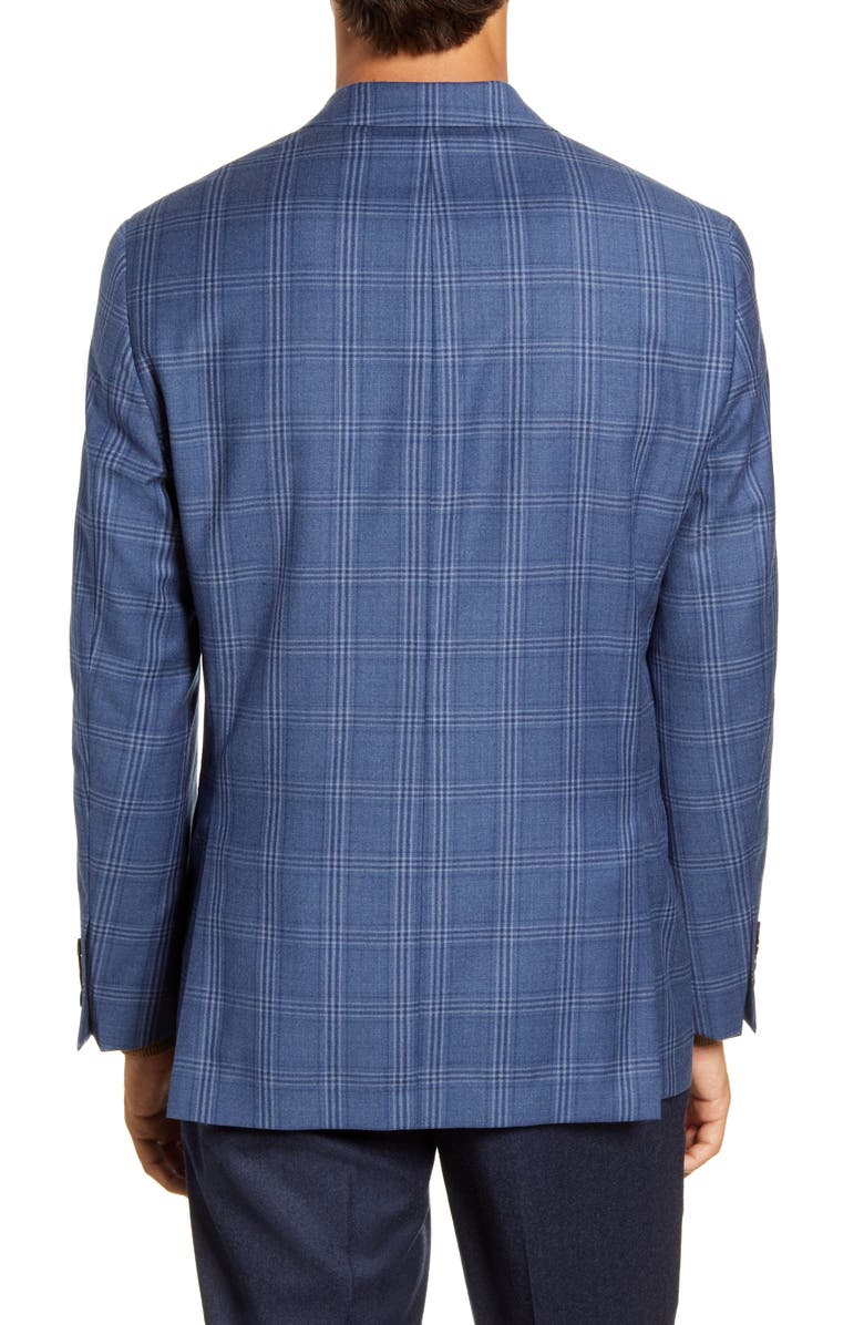 Hart Schaffner Marx Classic Fit Plaid Wool Sport Coat, Alternate, color, 