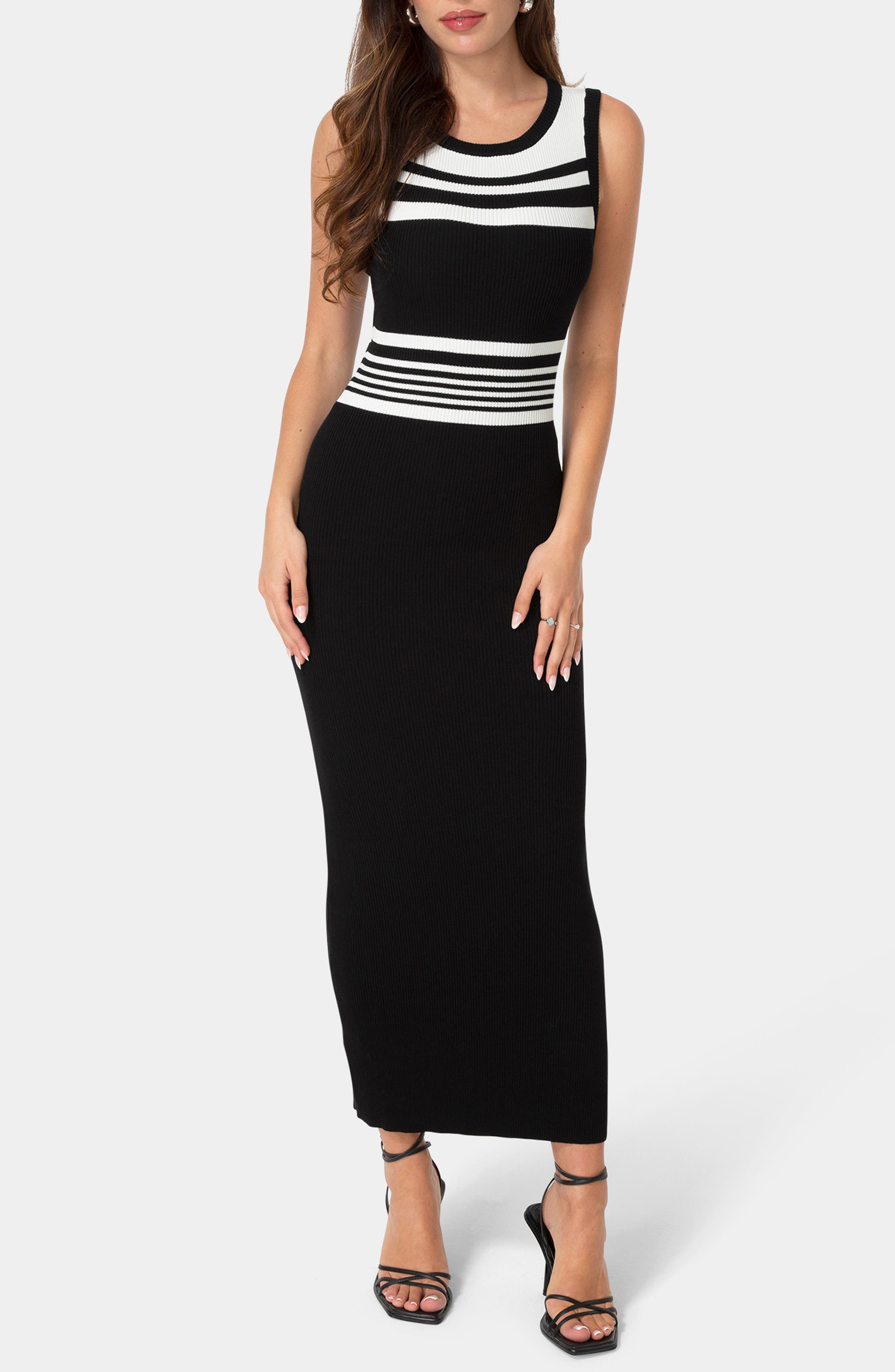 Sleeveless Knit Maxi Dress