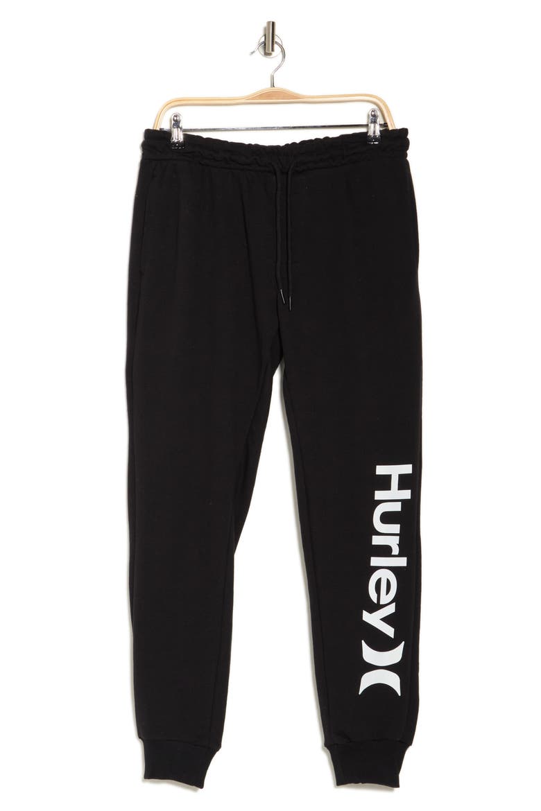 One and Only Logo Lounge Pants, Alternate, color, BLACK