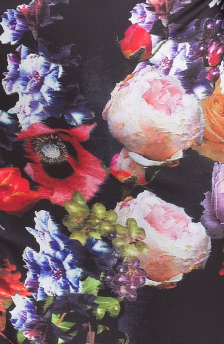 Ivy & Blu Print Sheath Dress, Alternate, color, 