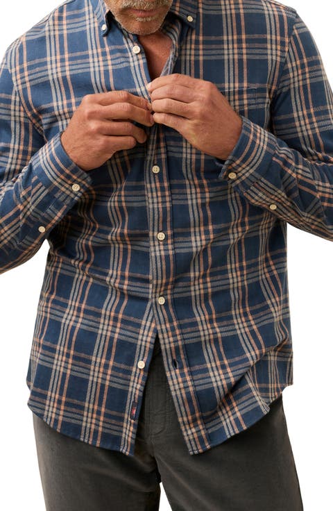 Coastline Knit Button-Down Shirt