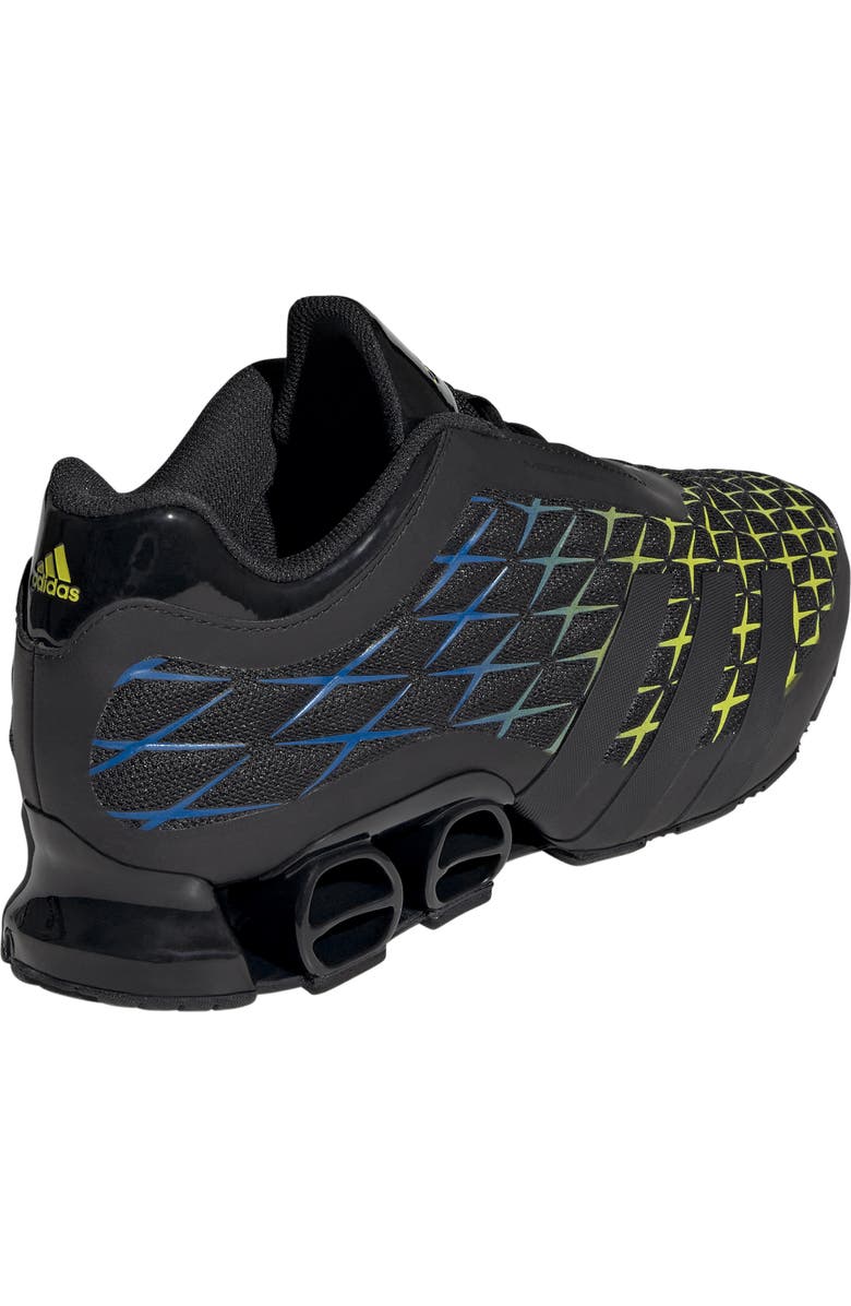 adidas Gender Inclusive Megaride S4 Sneaker, Alternate, color, Black/ Black/ Solar Yellow