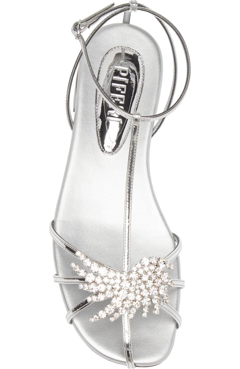Piferi Maggio Metallic Flat Sandal, Alternate, color,